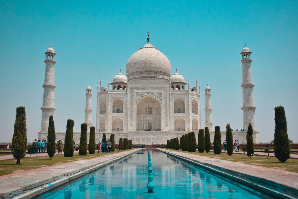 Taj Mahal visite de l'inde